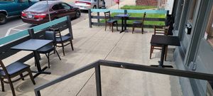 Patio at Community Grounds in Columbus