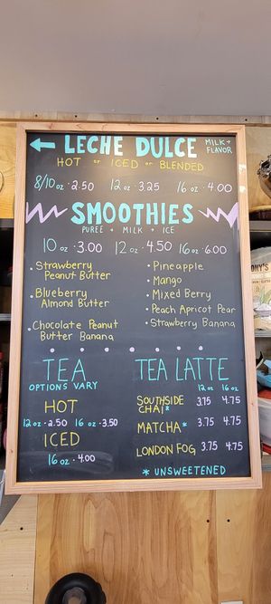 Menu 3 at Community Grounds in Columbus