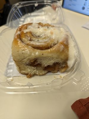 Apple pie cinnamon roll at Community Grounds in Columbus
