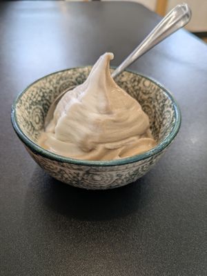 Coconut and tamarind soft serve at Community Grounds in Columbus
