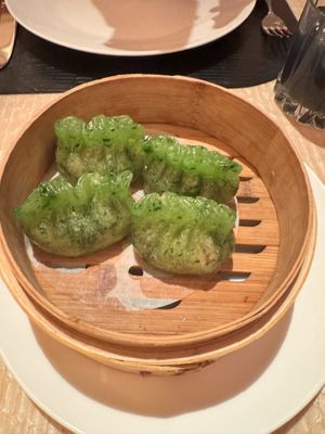 Jade Dumplings  #Veganuary at Wynn Hotel - Wazuzu in Las Vegas