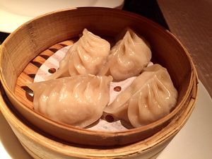 Gardein Chick'n Pot Stickers  at Wynn Hotel - Wazuzu in Las Vegas