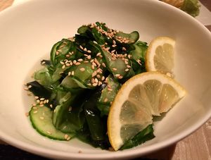 Cucumber & Seaweed Salad  at Wynn Hotel - Wazuzu in Las Vegas
