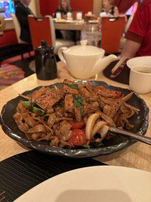 Drunken noodles   at Wynn Hotel - Wazuzu in Las Vegas