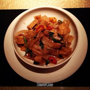 vegan drunken noodles  at Wynn Hotel - Wazuzu in Las Vegas