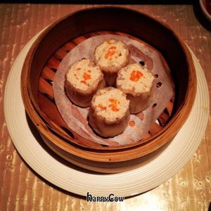 vegan dim sum faux chikin  at Wynn Hotel - Wazuzu in Las Vegas