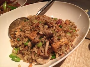 Stir fried rice at Wynn Hotel - Wazuzu in Las Vegas