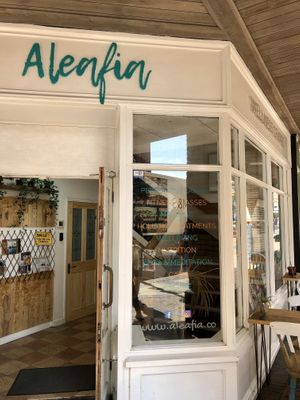 Aleafia 🌱🥗🥰 at The Plant Bar Vegan Cafe in Barnstaple