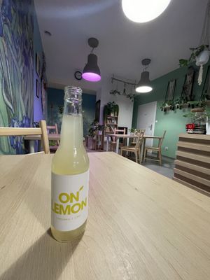 Lemon juice  at Van Groch in Krakow