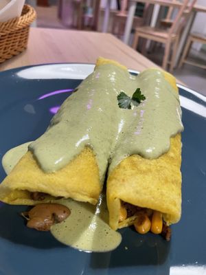 Savoury crepe - Inca Van  at Van Groch in Krakow