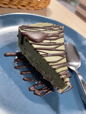 Dessert cheesecake   at Van Groch in Krakow