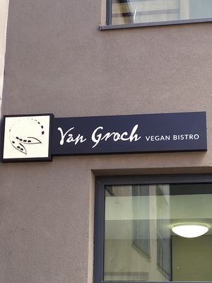 Logo at Van Groch in Krakow