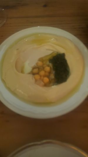 Best houmous on earth at Cafe Pilz in Berlin