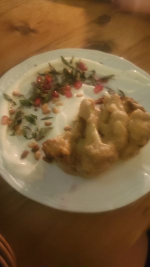 Cauliflower at Cafe Pilz in Berlin