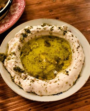 Labneh at Cafe Pilz in Berlin