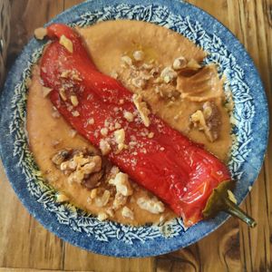 Geröstete Paprika at Cafe Pilz in Berlin