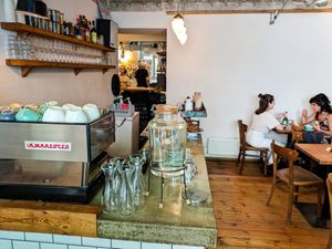 Inside of Cafe Pilz at Cafe Pilz in Berlin