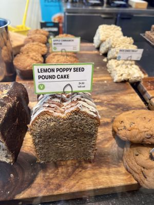 Lemon poppy seed cake   at Gregory's Coffee - Connecticut Ave in Washington