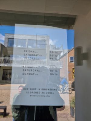 Opening hours (june 2024) at Twenty Twenty Coffee in Hvide Sande