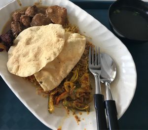 Nasi Brani at Xian Long Vegetarian in Northeast Singapore
