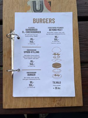   at Cafe Underground in Samso