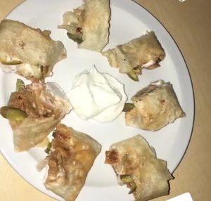 Vegan shawarma  at Vegantrii in Amman