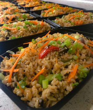 Veggie Brown Fried Rice at Devine Soups n More in Marietta