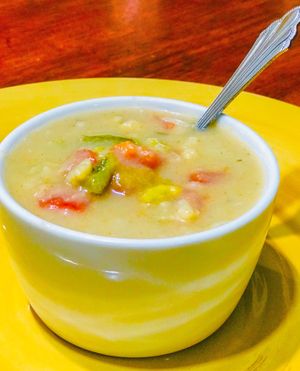 Veggie Soup at Devine Soups n More in Marietta