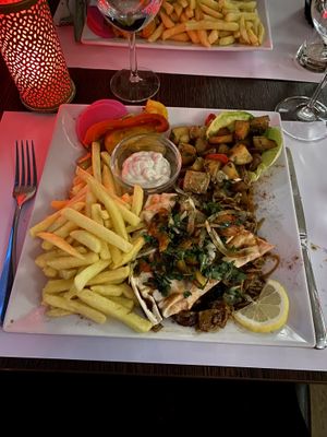 Vegan Schawarma  at Mont Liban in Bern