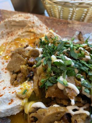 Shawarma plate  at Dominion Food Revolution in Frankfurt