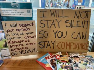 Inside education section  at Dominion Food Revolution in Frankfurt