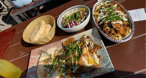 Several options, all delicious at Dominion Food Revolution in Frankfurt