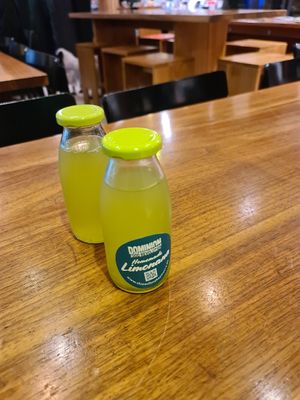 Delicious homemade lemonade at Dominion Food Revolution in Frankfurt