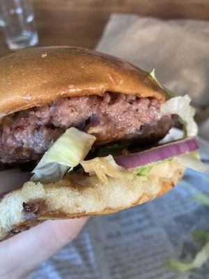 Redefine meat Burger 😍  at Dominion Food Revolution in Frankfurt