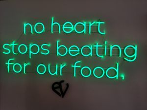 Any questions? at Dominion Food Revolution in Frankfurt