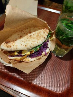 Shawarma Pita at Dominion Food Revolution in Frankfurt
