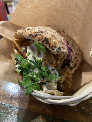 Shawarma Pita   at Dominion Food Revolution in Frankfurt