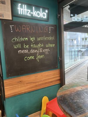 Pro-vegan  at Dominion Food Revolution in Frankfurt