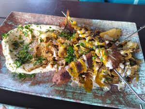 Mixed platter at Dominion Food Revolution in Frankfurt