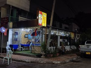 Street View at Taj Mahal in Vientiane