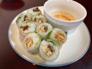 Spring rolls (涼拌春捲) at Tiān Cí Bǎo Xuān 天慈寶軒 in Yuli