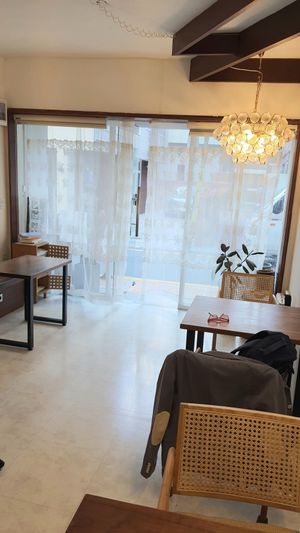 interior of location - view towards the entrance at Cafe Sosu - 카페소수 in Busan