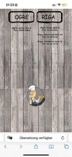   at Picas Meistars in Riga