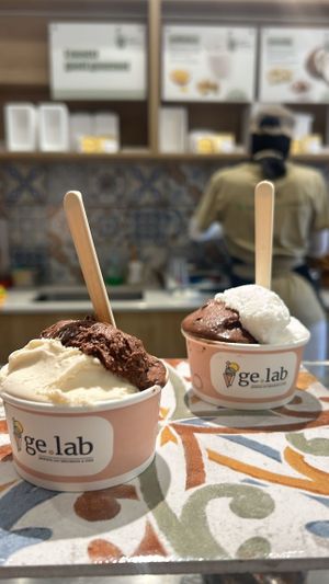   at Gelab Gelateria in Como