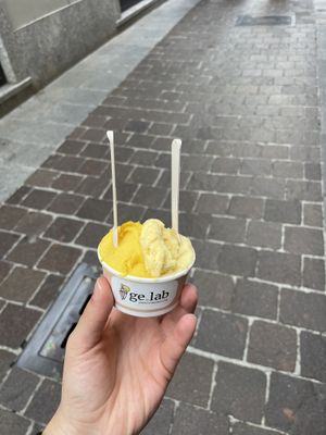   at Gelab Gelateria in Como