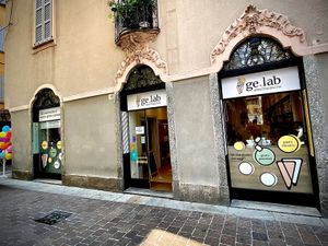 Gelateria at Gelab Gelateria in Como