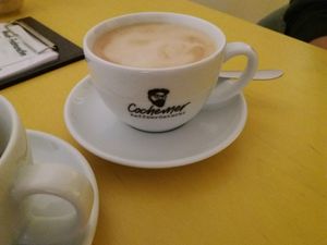 Hafermilchkaffee at Cochemer Kaffeerösterei in Cochem