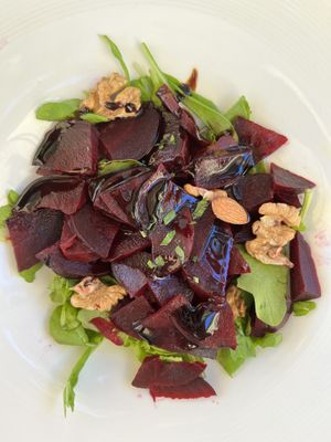 Beet salad  at Leut in Cavtat