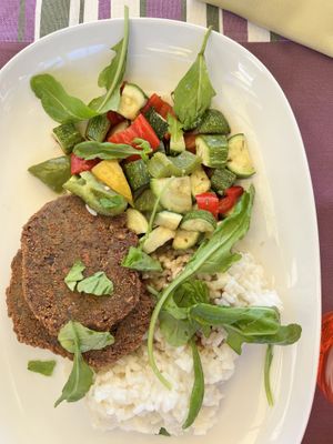 Veggie popettes   at Leut in Cavtat