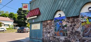 Outside at Keweenaw Co-op in Hancock